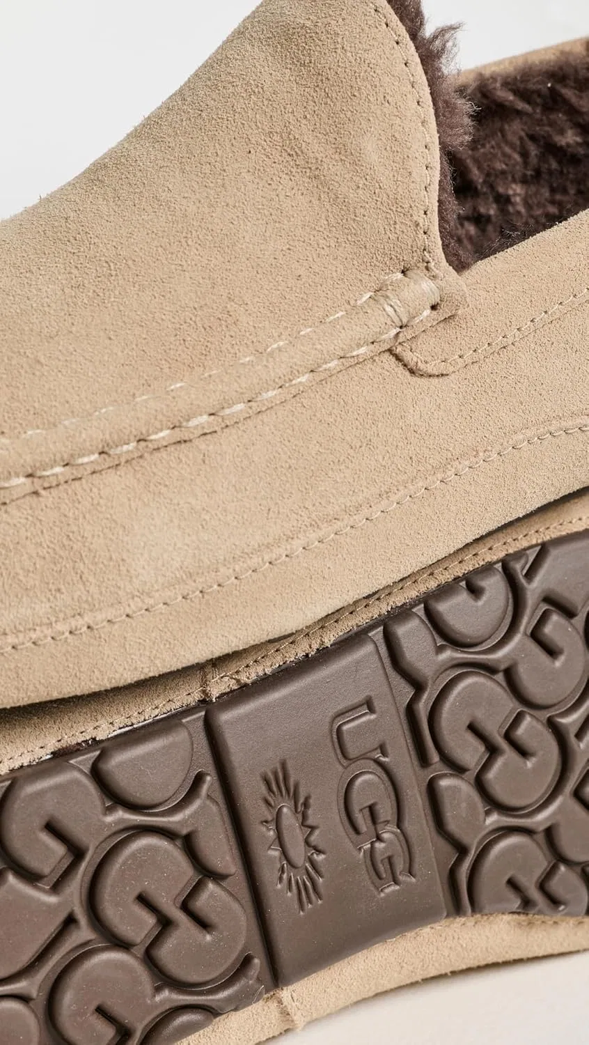 Тапочки мужские UGG, горчичный/патока — фото 4