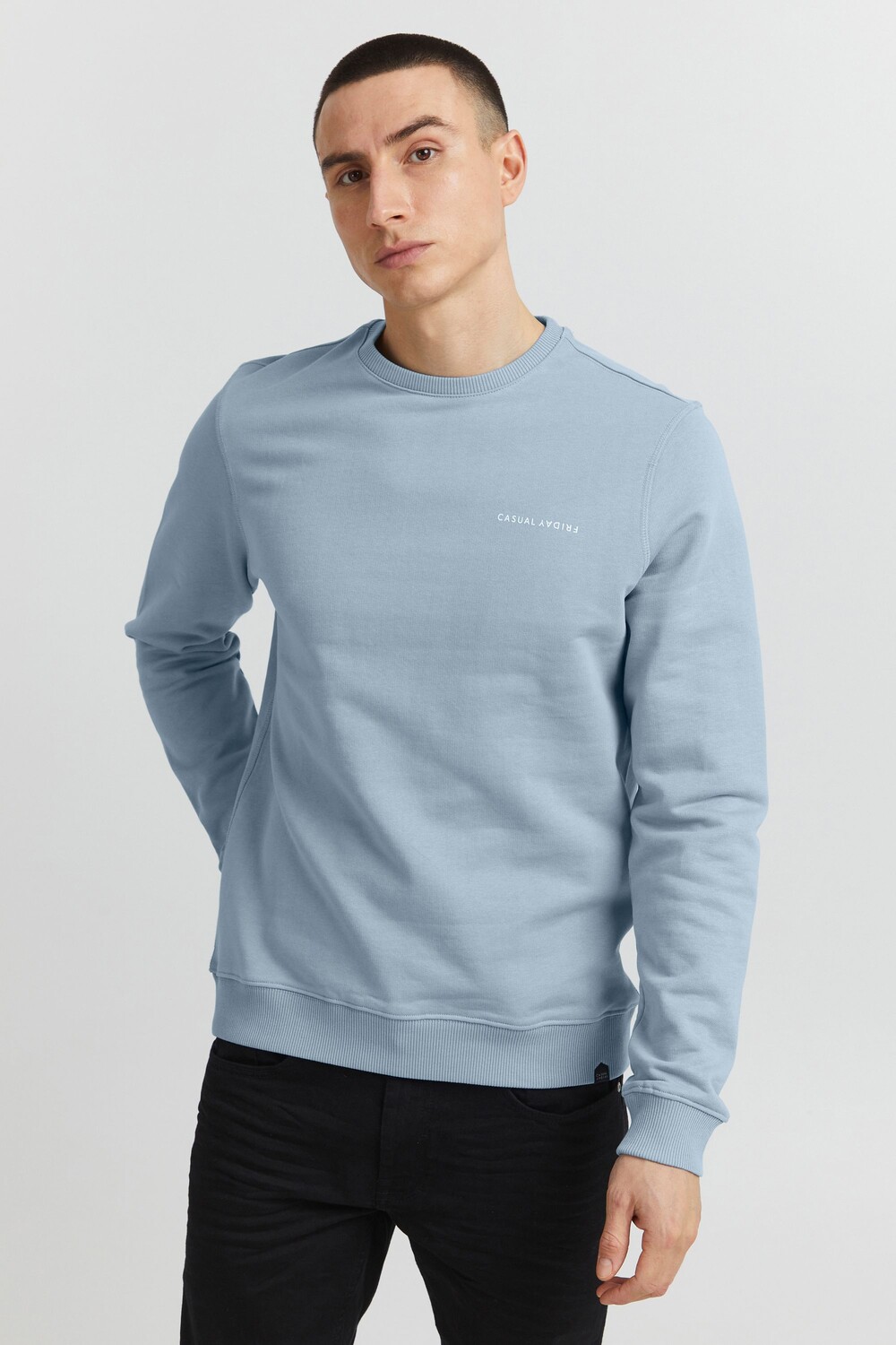 

Толстовка CASUAL FRIDAY Rundhalspullover CFSeverin 20504054, синий