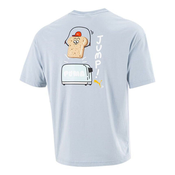 

Футболка club t-shirt 'blue' Puma, синий