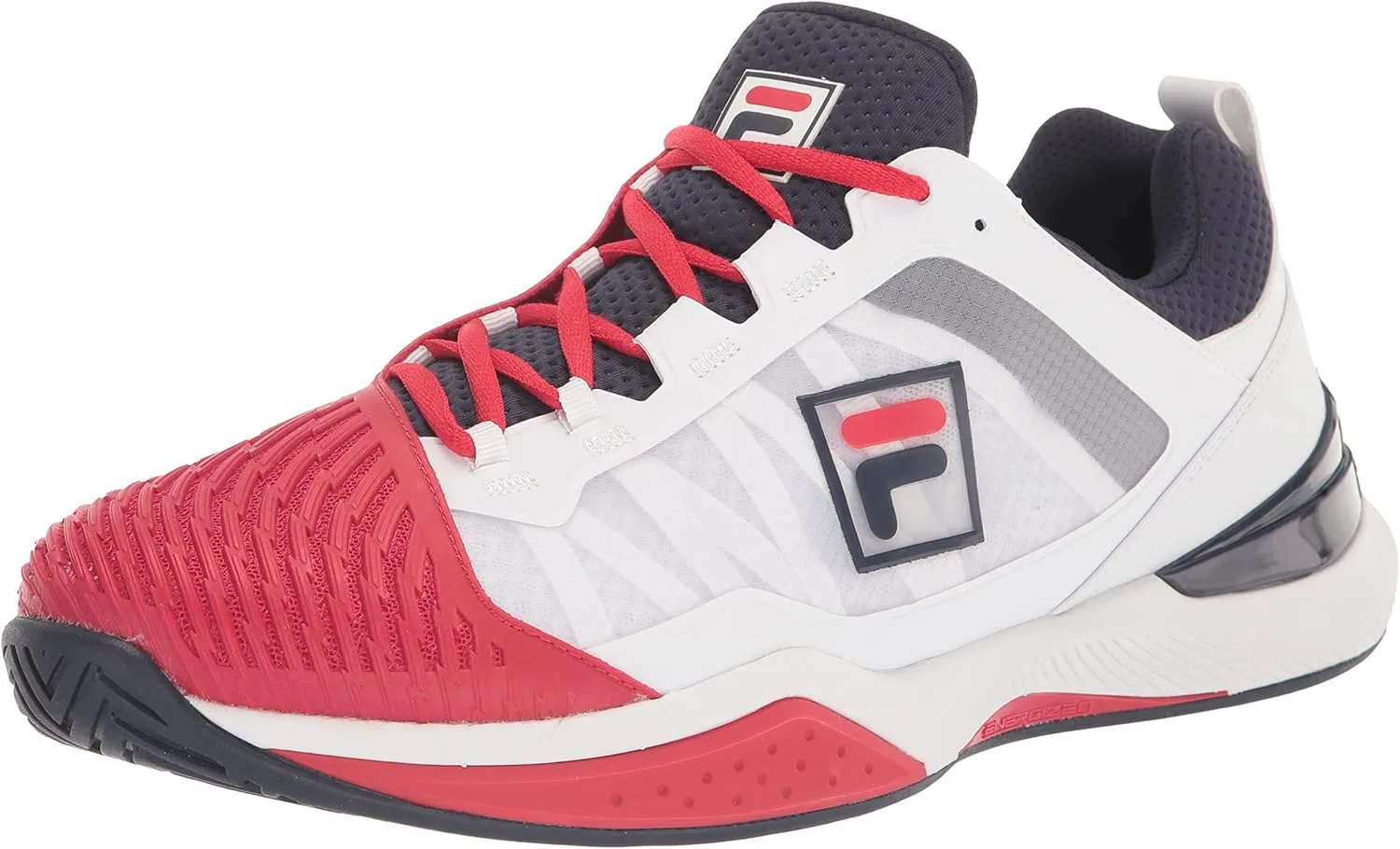 Мужские кроссовки FILA Speedserve Energized, 2-White Fila Red Fila Navy