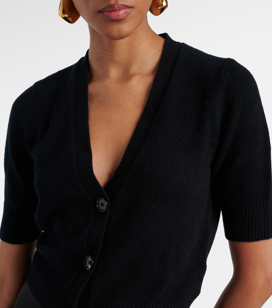 

Кашемировый кардиган Jardin des Orangers, черный