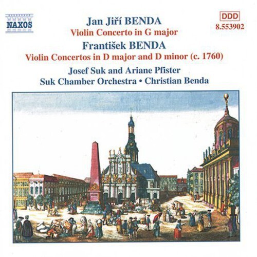 

CD диск Benda, Jj / Benda, F / Suuk / Pfister / Suk Co: Violin Concertos I