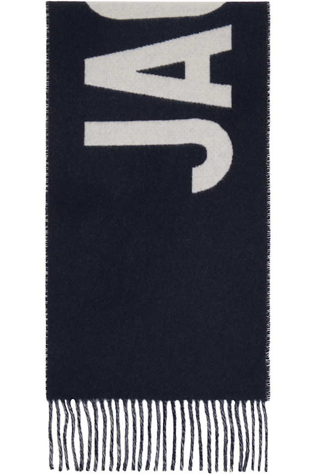 

Шарф «Jacquemus», темно-синий