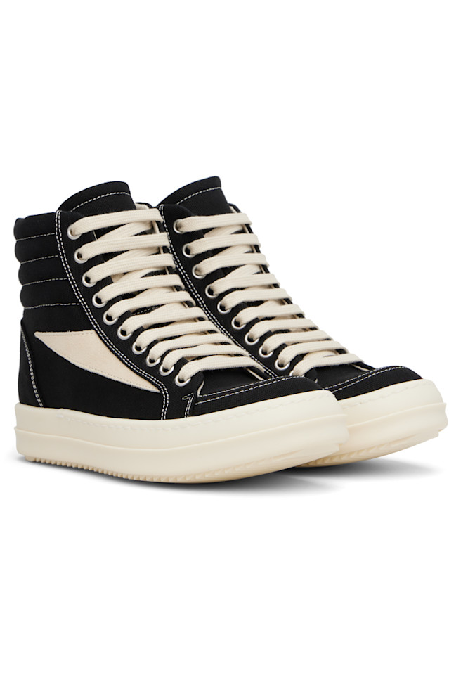 Винтажные высокие кроссовки Hollywood Sneaks Rick Owens Drkshdw, мультиколор — фото 4