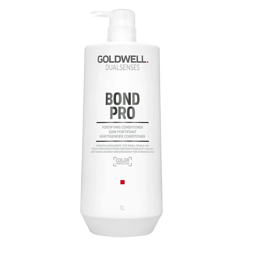 Укрепляющий и питательный кондиционер Goldwell Bond Pro, 33, 7 жидких унций, 1 л