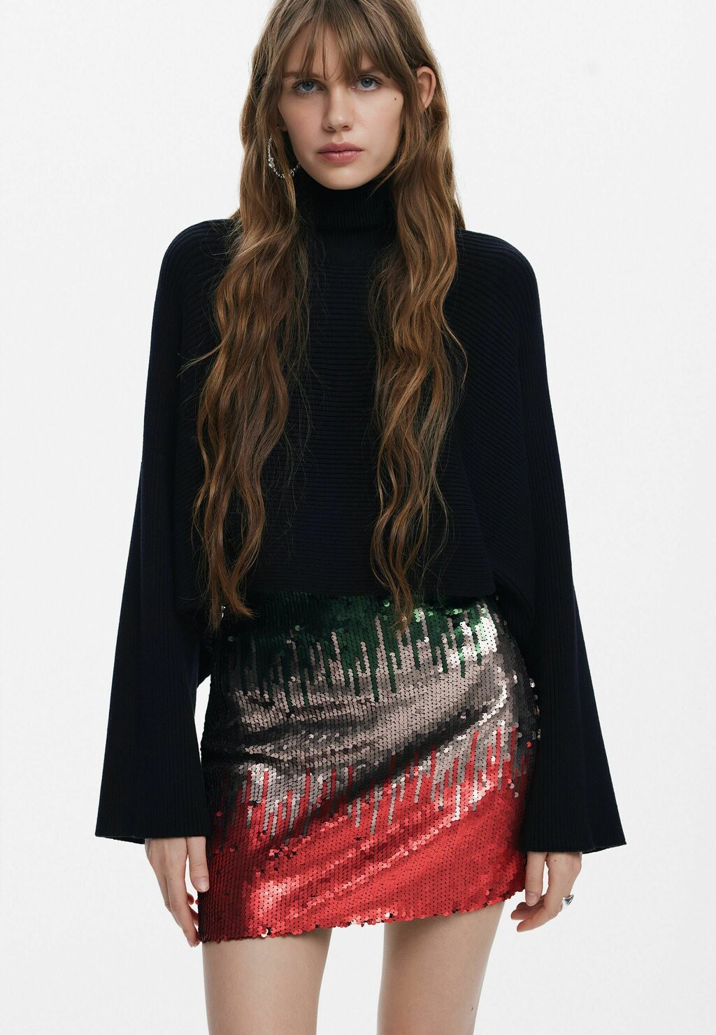 

Мини-юбка Desigual, зеленый