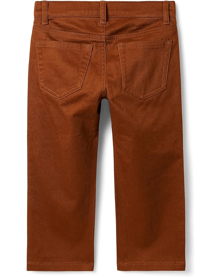 

Брюки Janie and Jack Sateen Five-Pocket Pants, коричневый