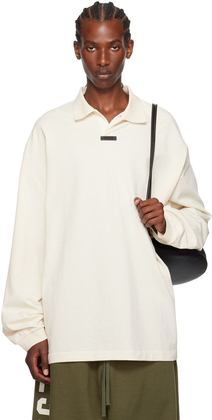

Поло с длинным рукавом и логотипом Off-White Fear of God ESSENTIALS