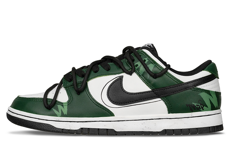 

Кроссовки Nike Dunk Skateboarding Shoes Women's Low-top White/green, цвет Jasper