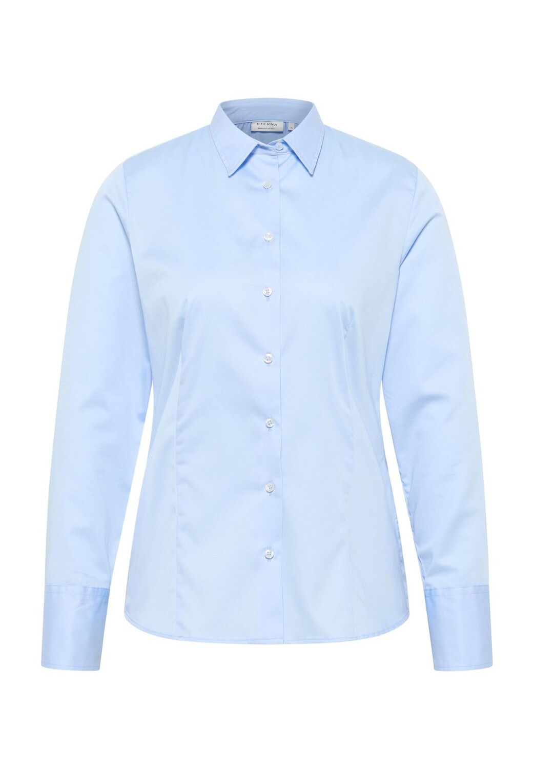 

Атласная рубашка REGULAR FIT ETERNA, светло-синий