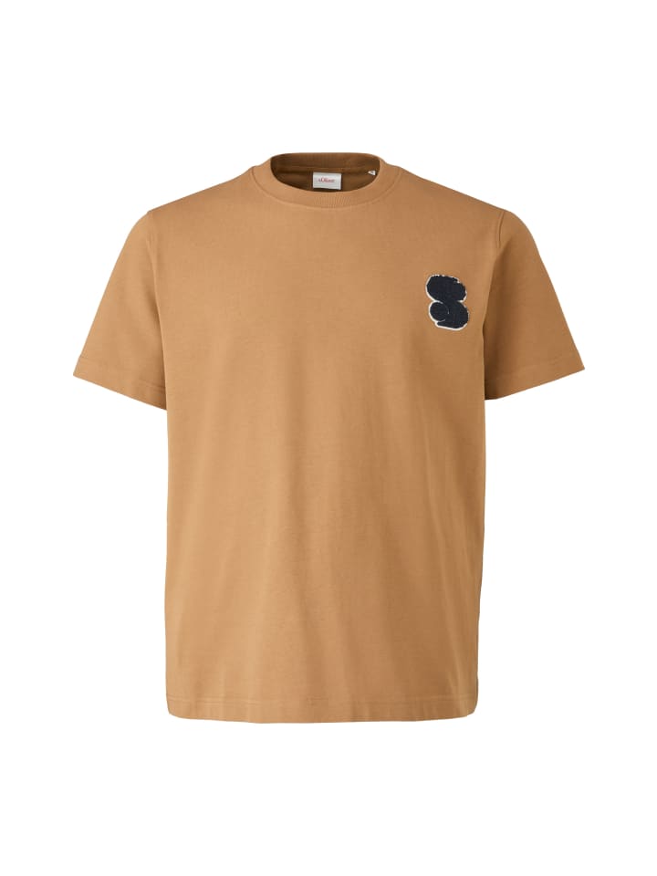 

s.Oliver Футболка из песчаника 84D1, Хаки, s.Oliver Футболка из песчаника 84D1