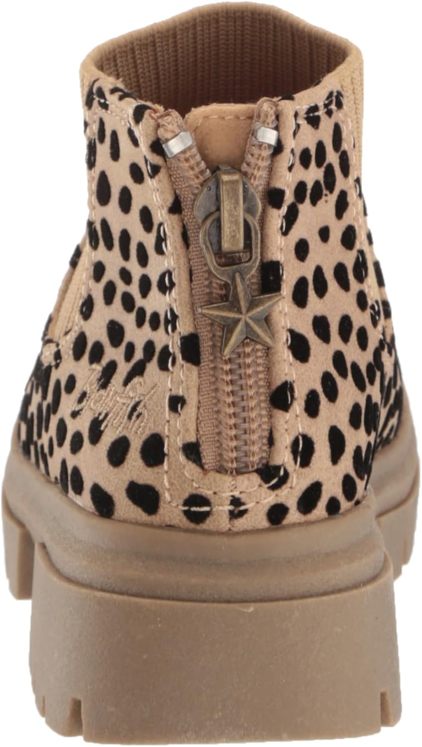 Blowfish Malibu Girl's Chassy-k Chelsea Boot, Sandpix Leopard Roadtrip/Tech — фото 3