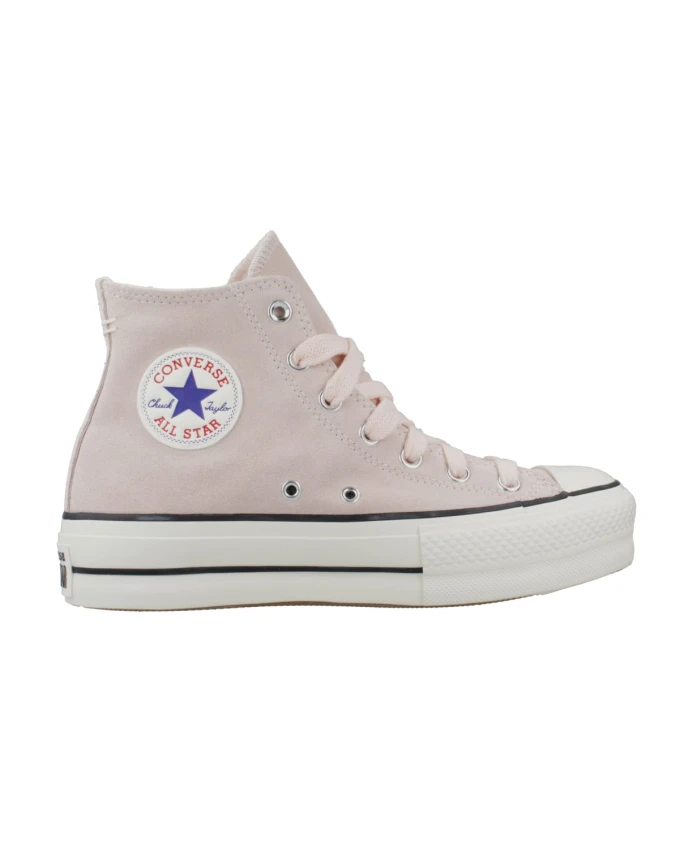 Высокие кроссовки с завышенной талией Converse, розовый — фото 4