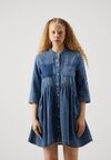 

Джинсовое платье ONLCHICAGO ПЛАТЬЕ С КАРМАНОМ 3/4 Only, синий