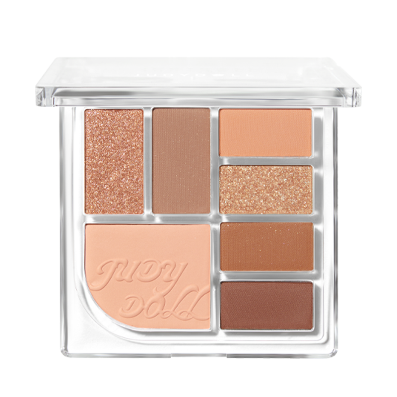 

Игривая палитра теней для век с семью цветами настроения легко растушевывается шиммер натуральный матовый перламутровый Judydoll