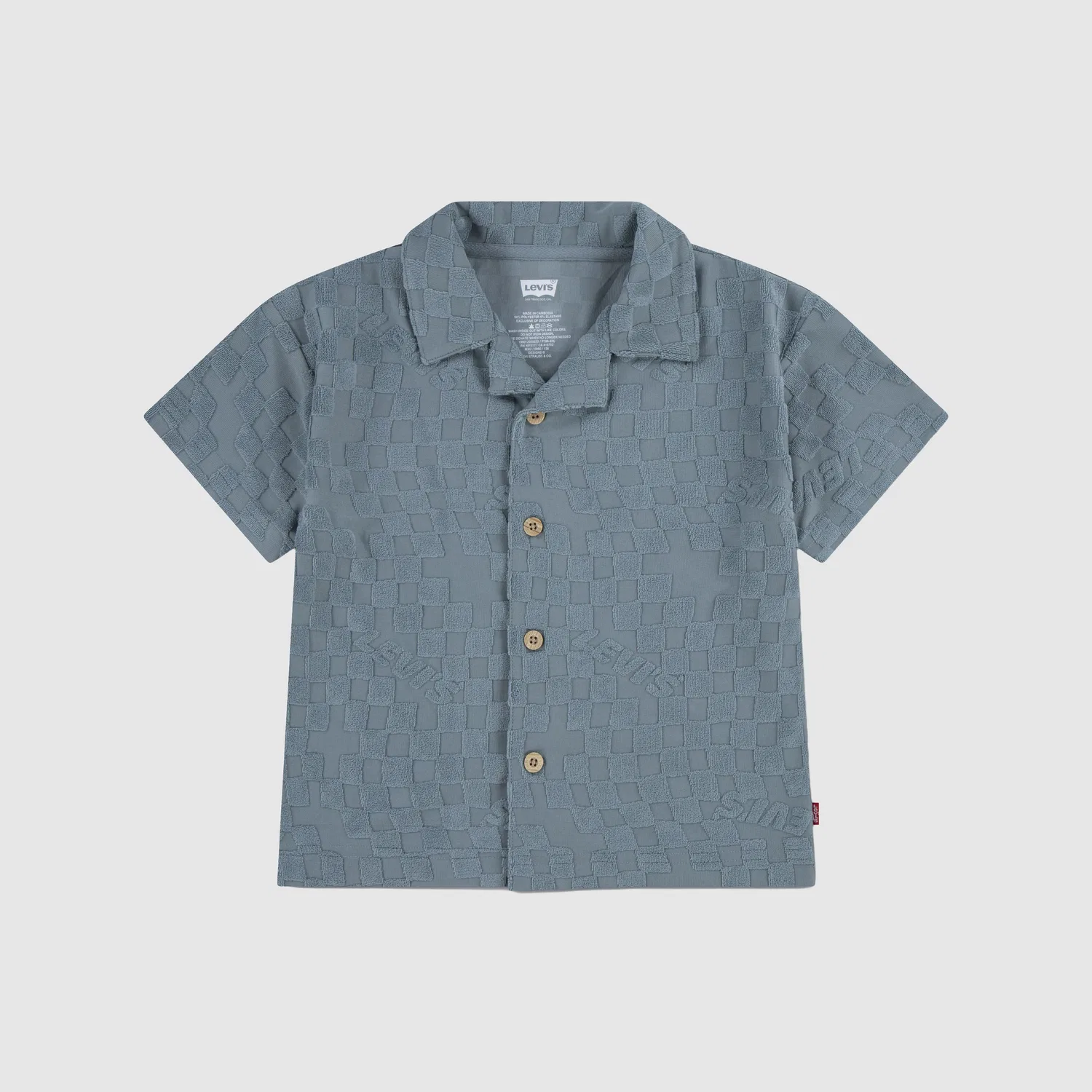 Вязаная походная рубашка для мальчиков 4-7 лет Levi's, Green