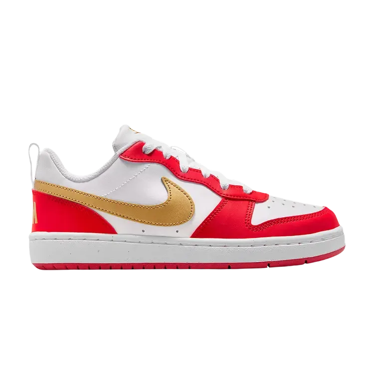 Nike Court Borough Low Recraft GS 'White University Red'