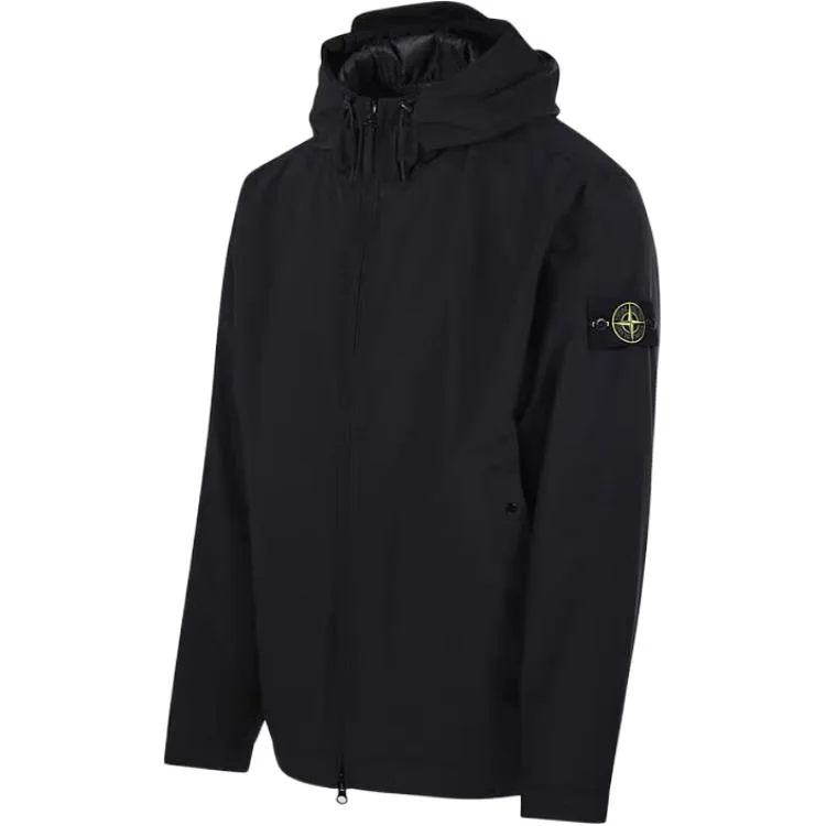 Мягкая толстовка с капюшоном STONE ISLAND, черный — фото 4