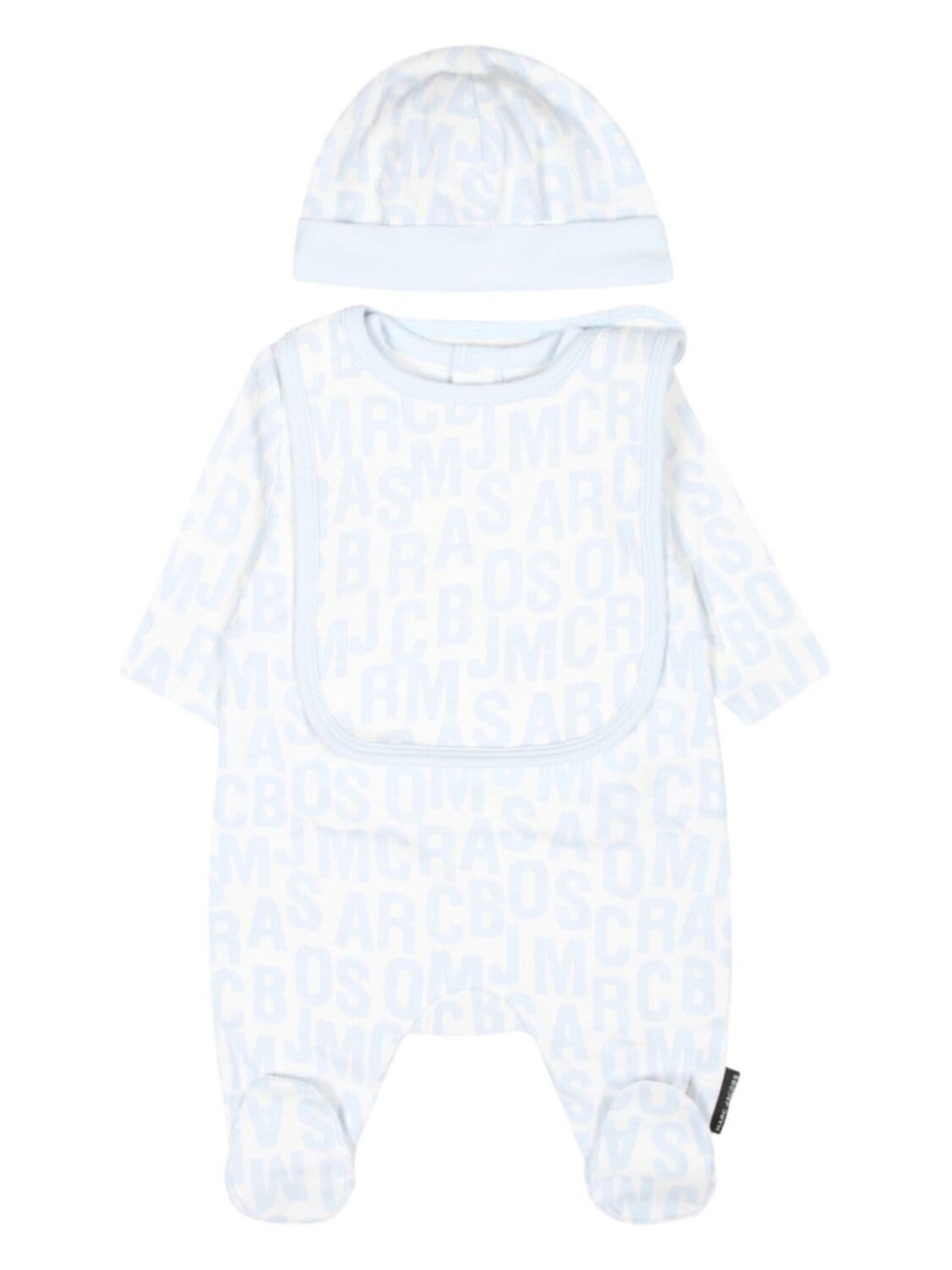 

Marc Jacobs Kids комплект для роста ребенка с логотипом, белый