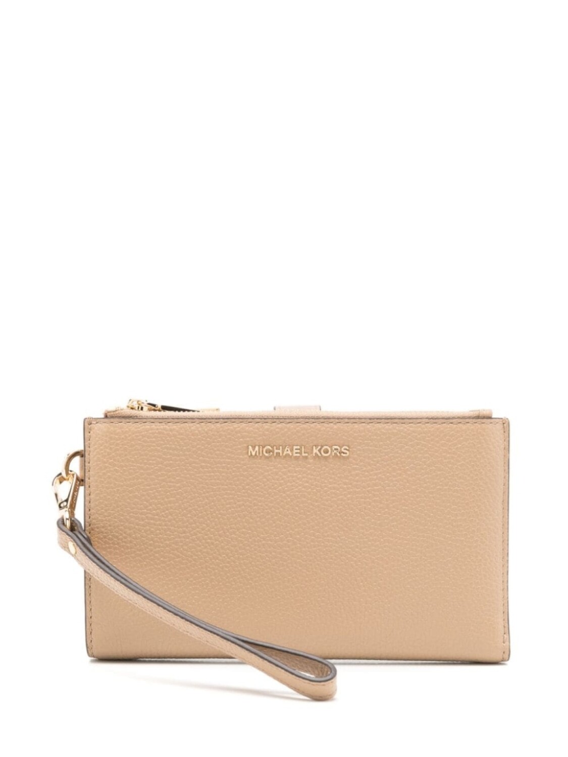 

Michael Michael Kors кошелек Jet Set с двумя отделениями на молнии, нейтральный цвет