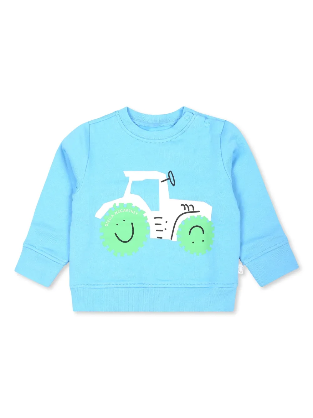 

Толстовка с графичным принтом Stella McCartney Kids, синий