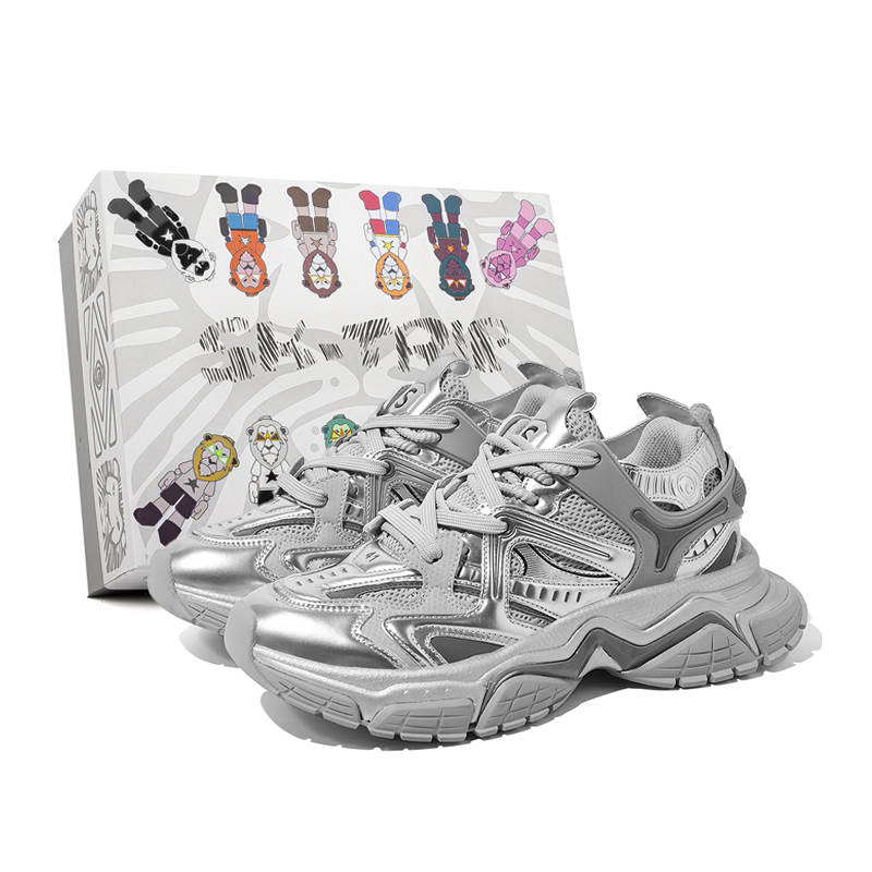 

Кроссовки SK.TRIP Crossbow Series Chunky Sneakers Unisex Low-top, цвет Phantom Gray (Graffiti)