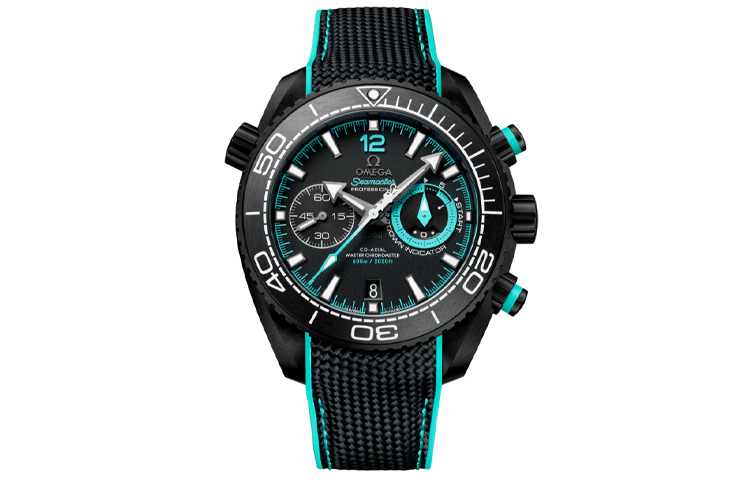 

OMEGA Часы seahorse series ocean universe с автоматическим механическим механизмом, мужские, черный циферблат, 45,5 мм