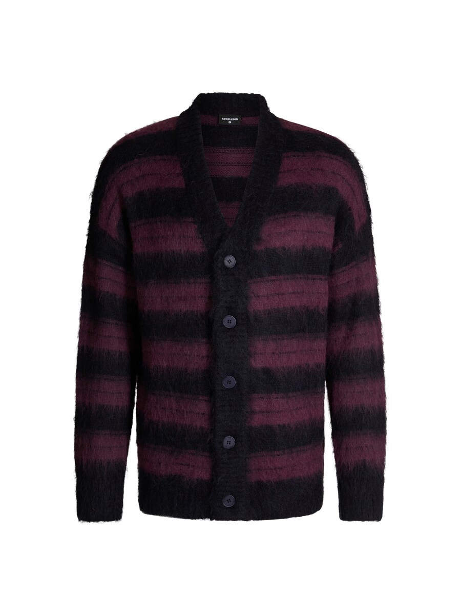 

Вязаный кардиган STRELLSON Alpay, темно-синий/фиолетовый