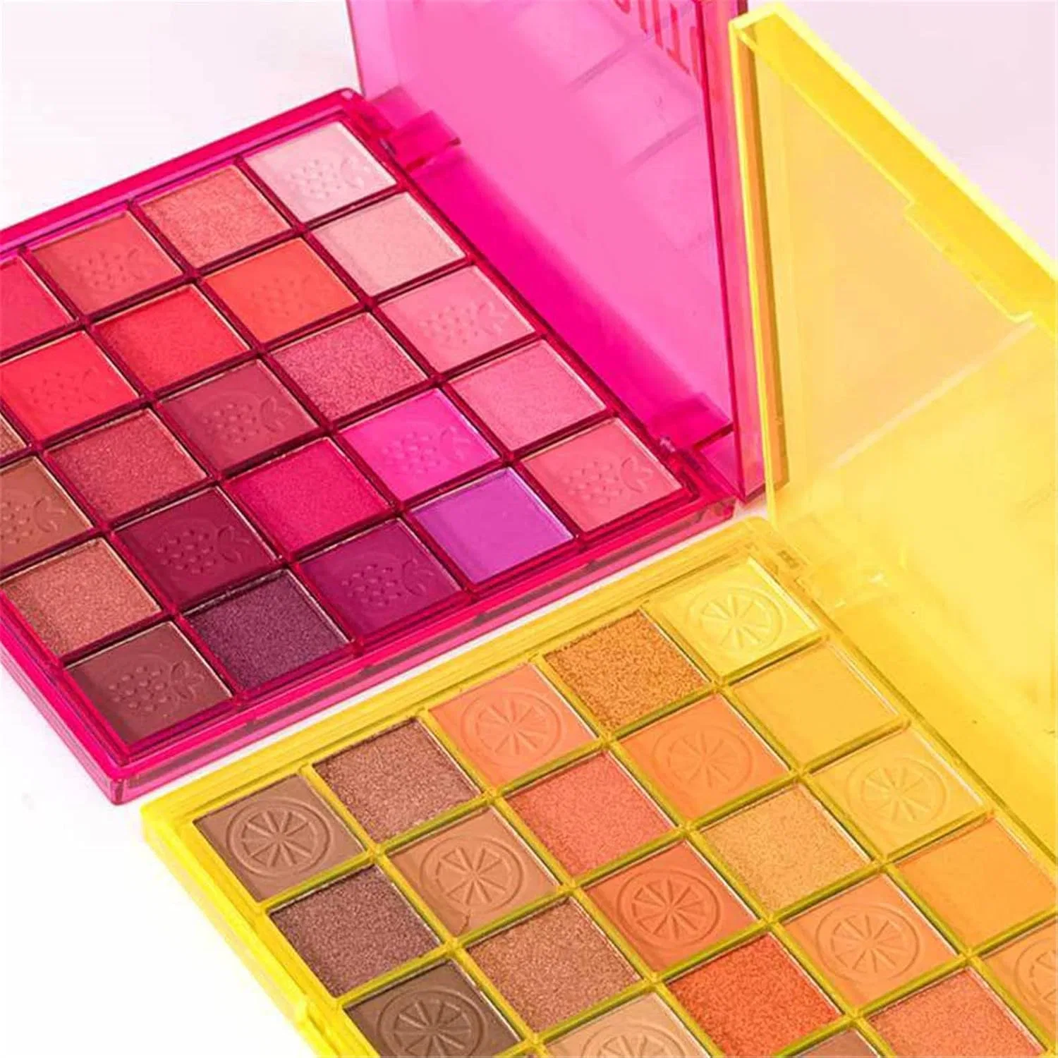 Тени для век Highly Tinted Eye Shadow Plate Generic 59 цветов розовый — фото 2