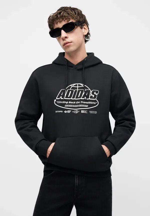 Толстовка Adidas Originals, черный — фото 4