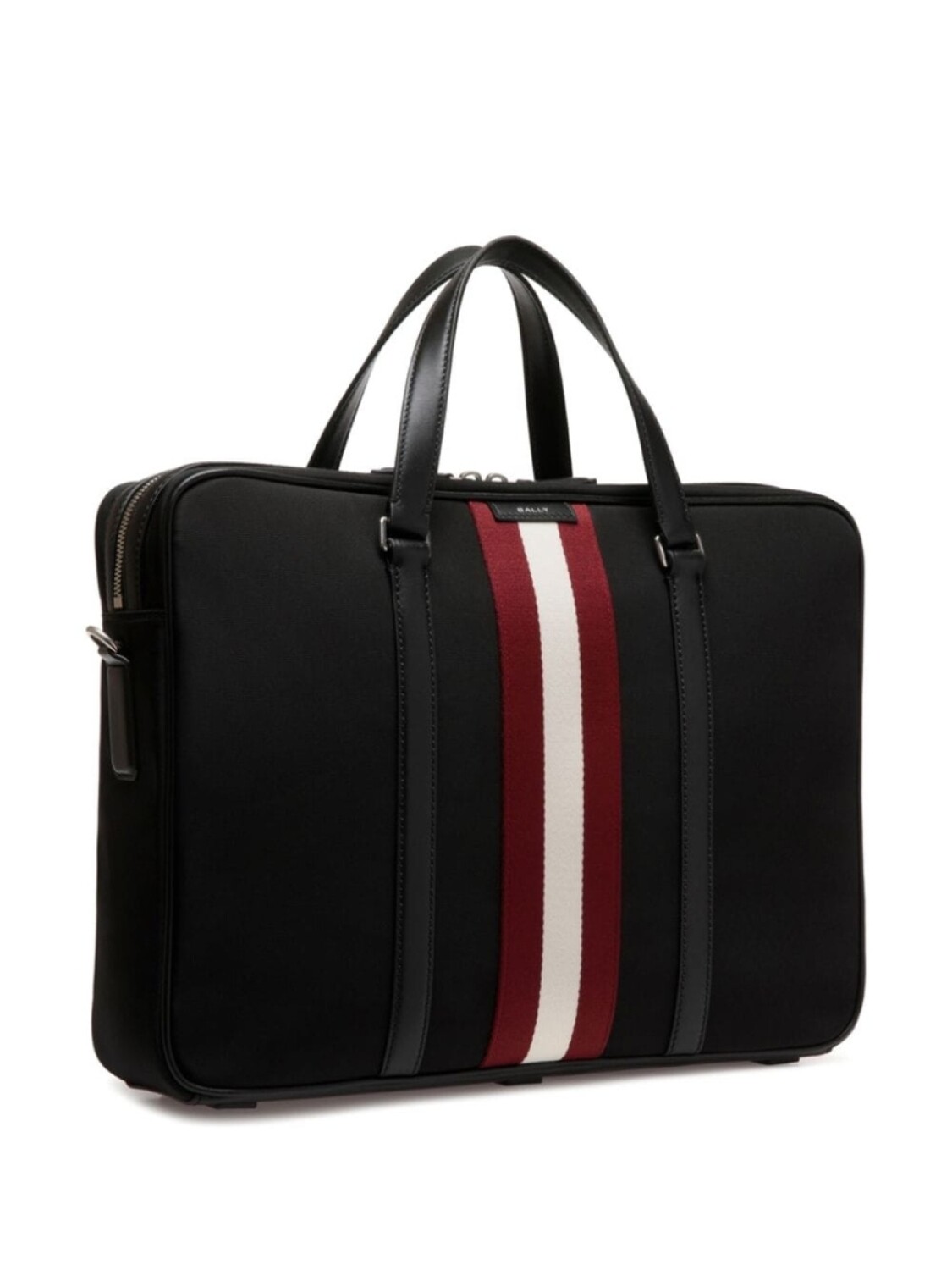 

Bally сумка для ноутбука с нашивкой-логотипом, черный