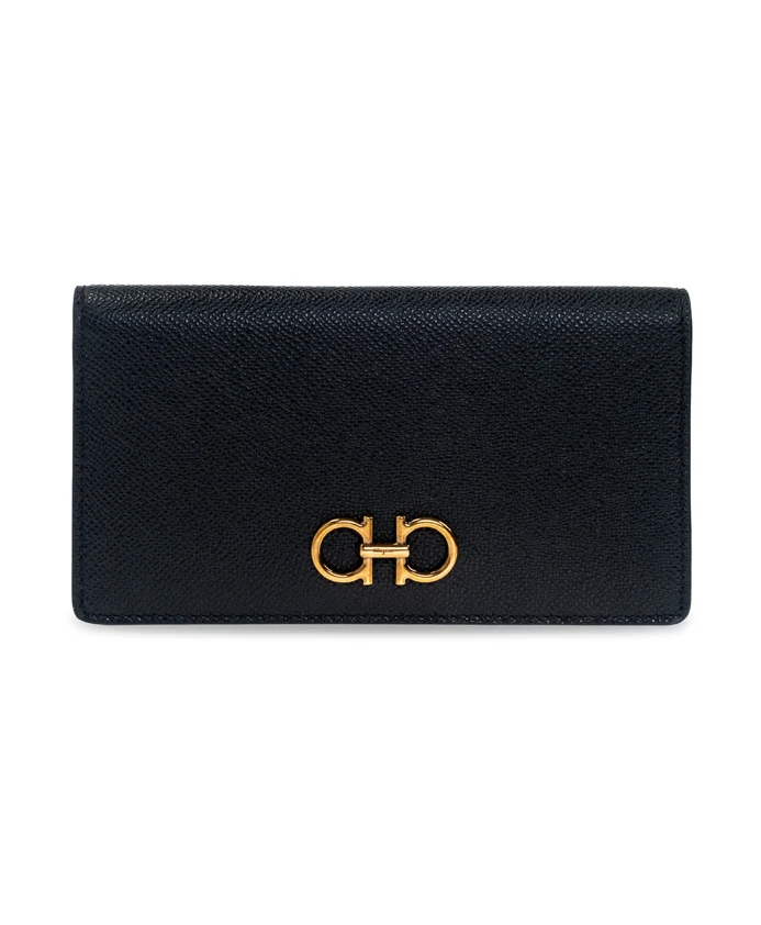 

Складной кошелек Salvatore Ferragamo, черный