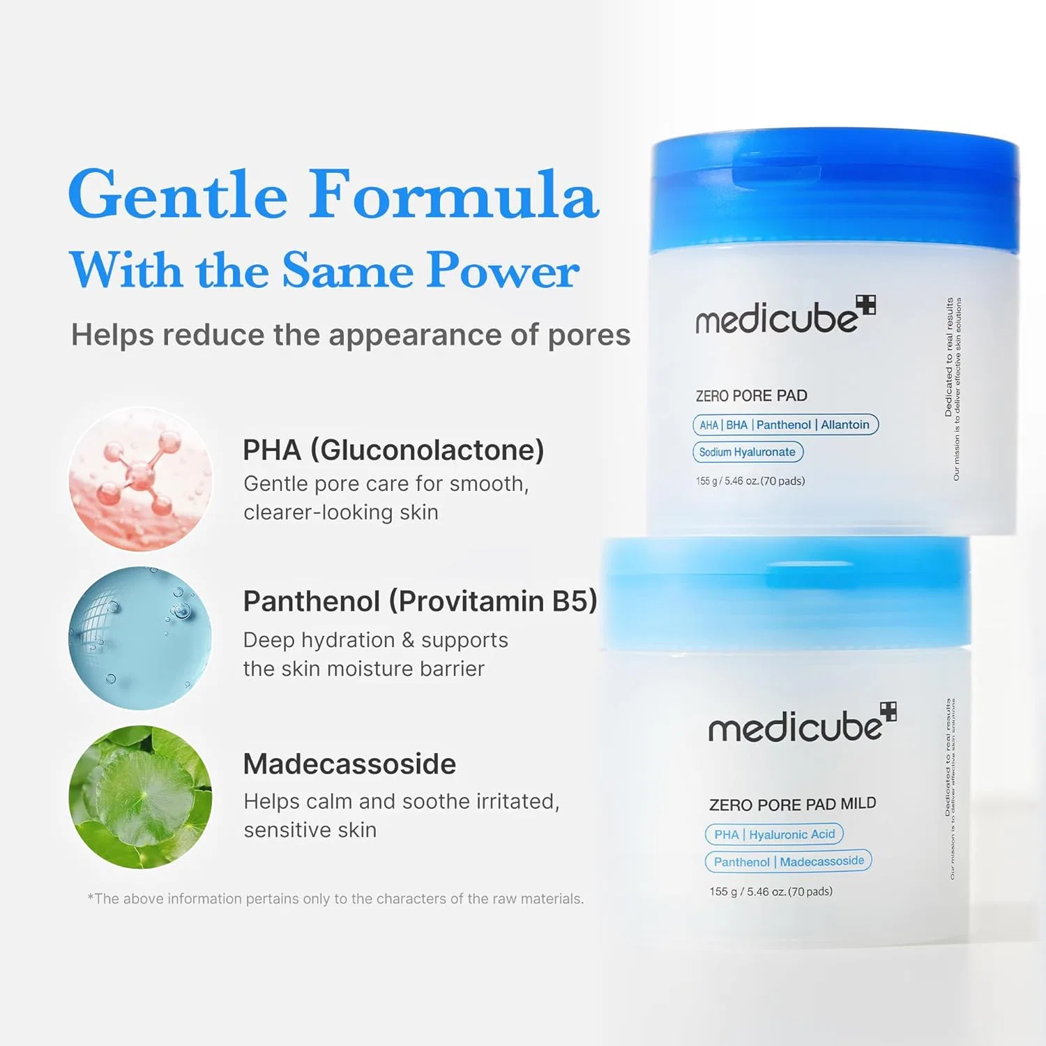 Тоник Medicube — Очищающие тонер-пэды Zero Pore Gentle Calming от — фото 4