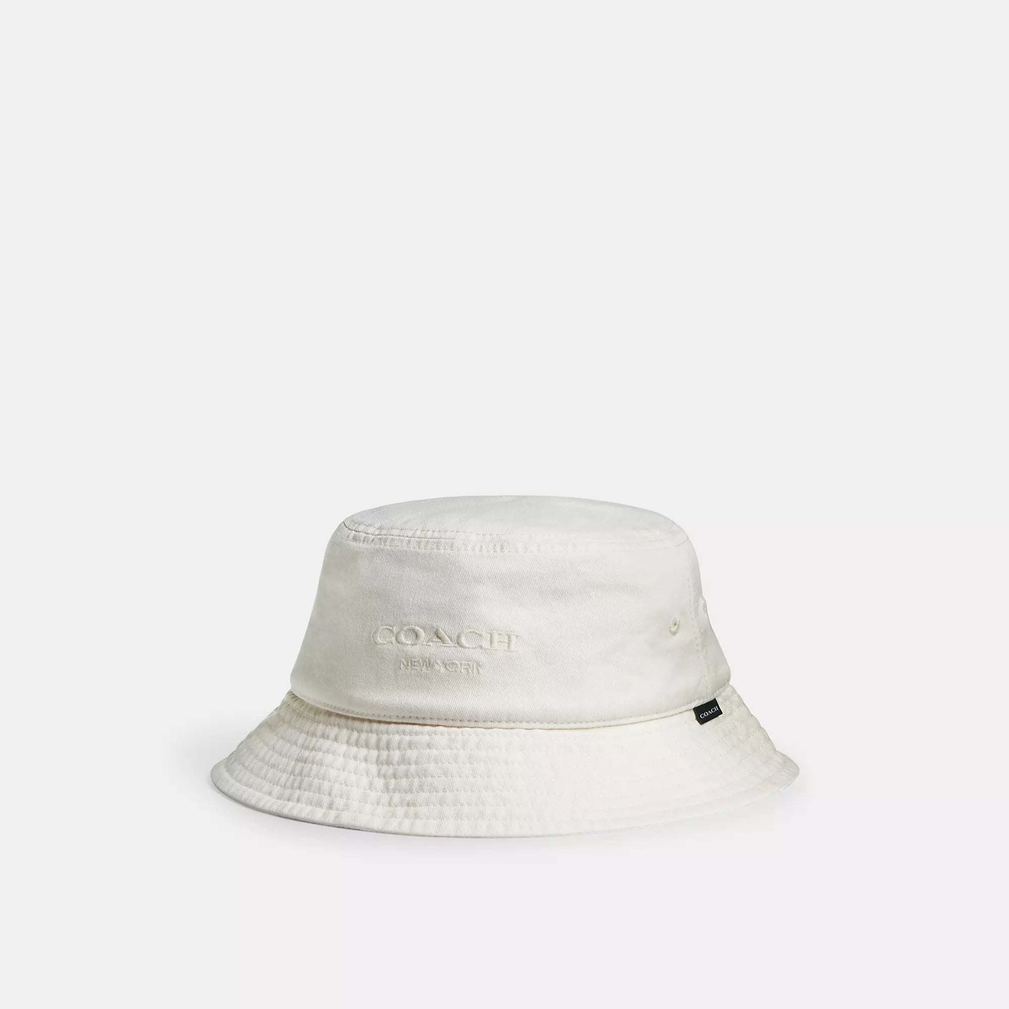 

Джинсовая панама Coach Outlet, цвет chalk