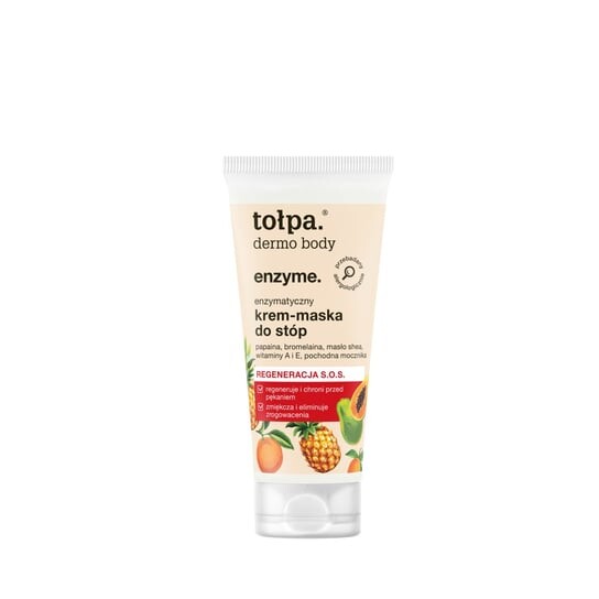 

Ферментативная крем-маска для ног, 60 мл Tołpa, Dermo body Enzyme