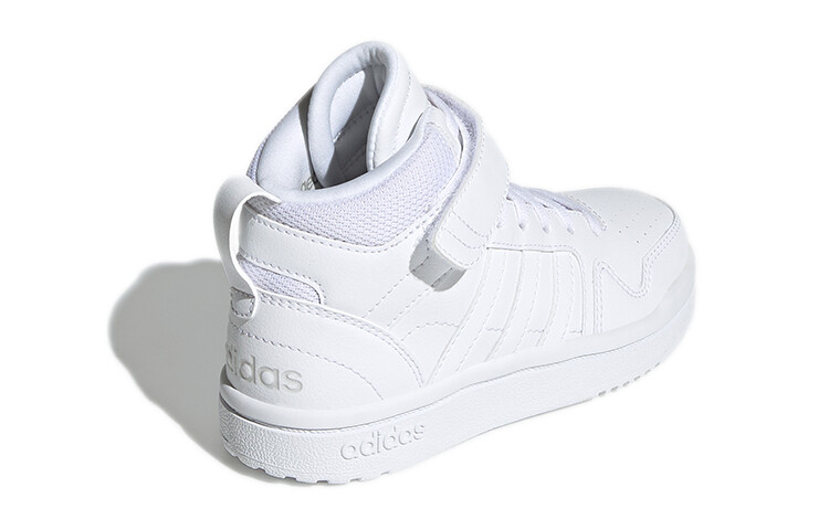 Детские баскетбольные кроссовки Postmove Kids Mid-top White Adidas Neo — фото 4