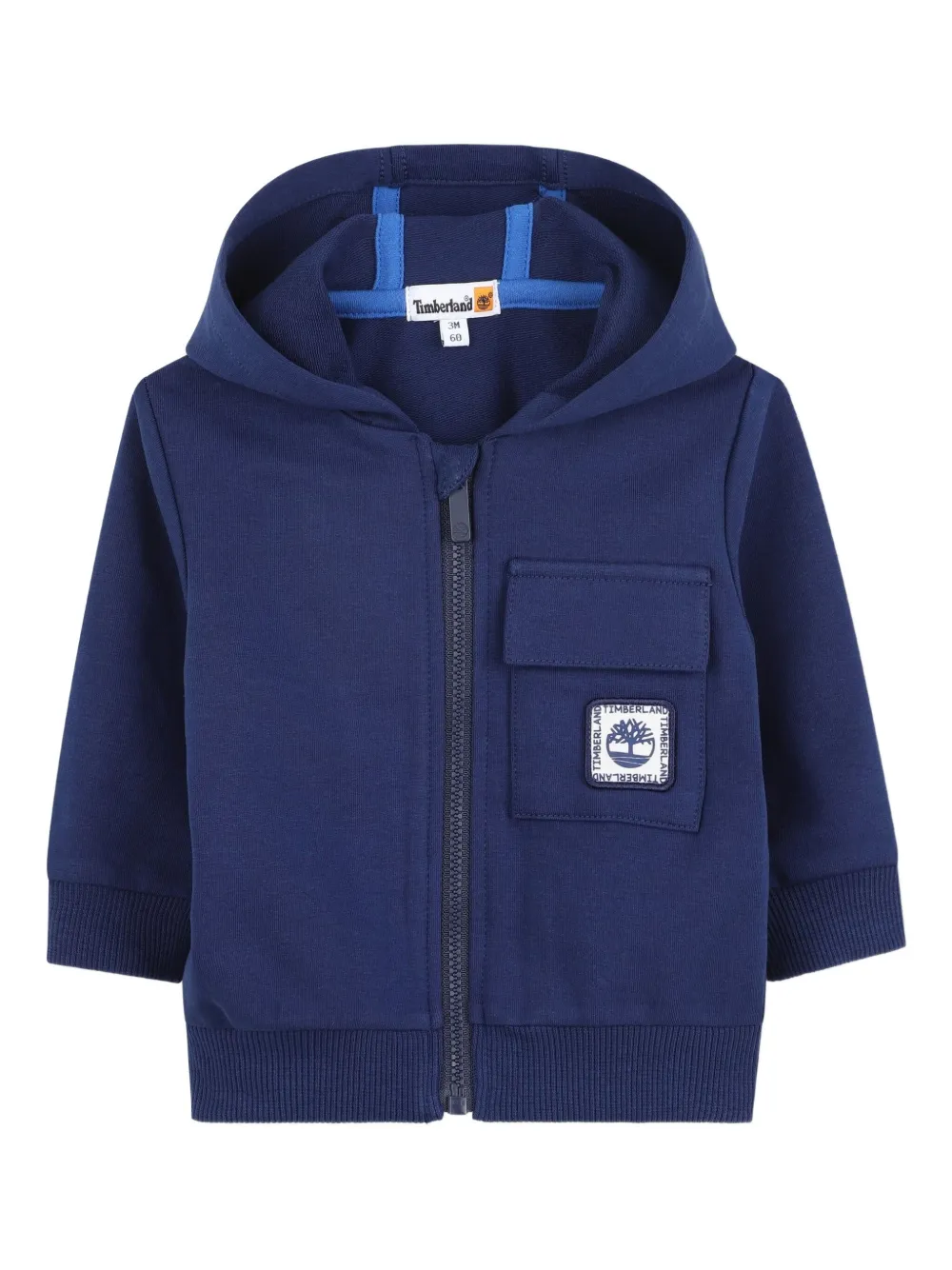 

Куртка с капюшоном и карманами Timberland Kids, синий