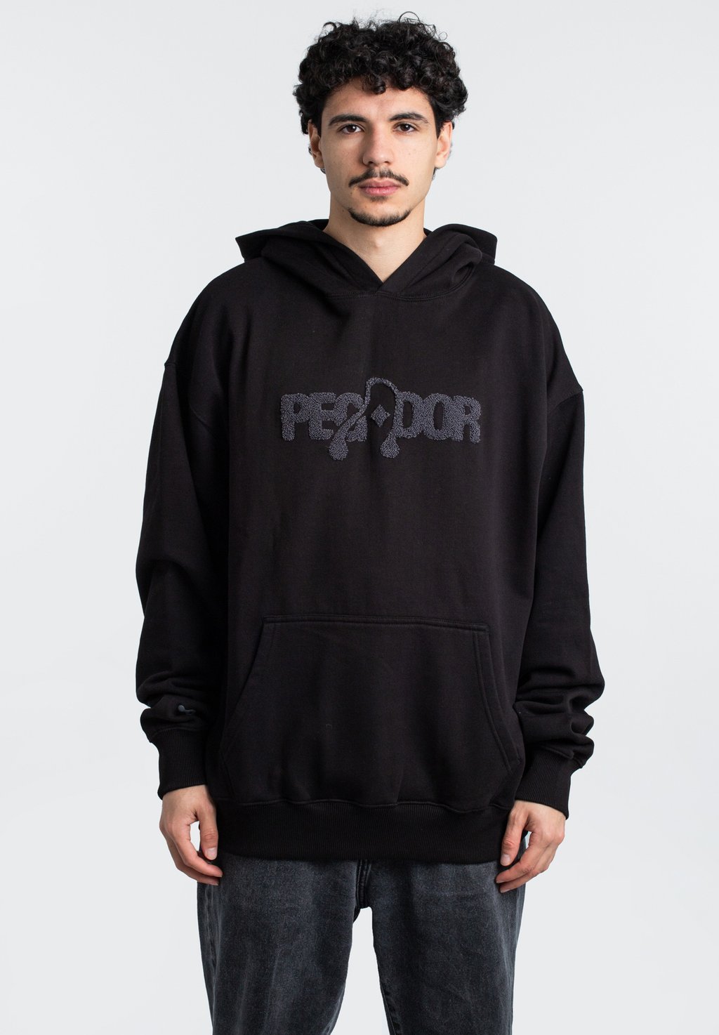 

Толстовка с капюшоном Pegador, черный