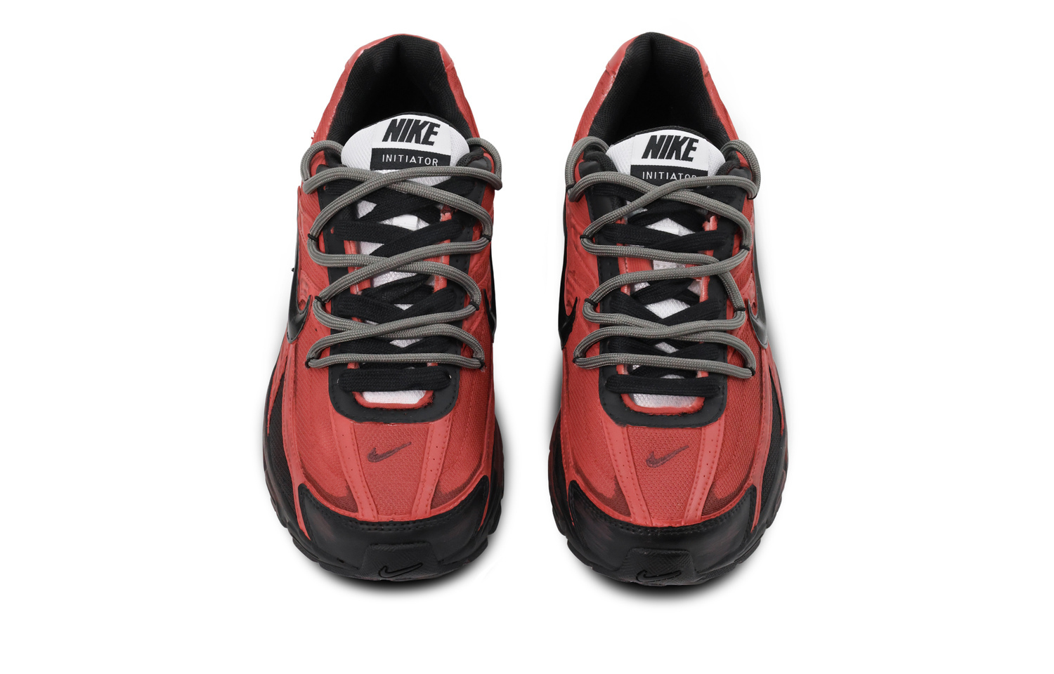 Инициатор амортизация, износостойкие низкие кроссовки для бега unisex Nike, темно-красный — фото 3