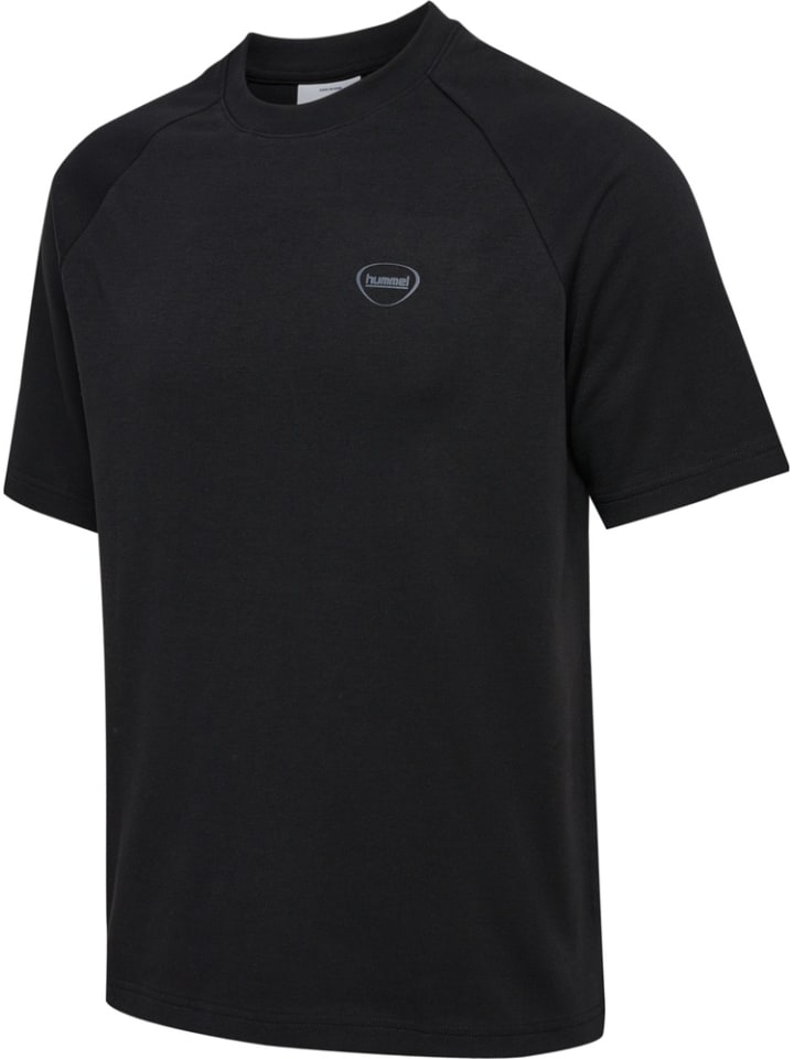 

Футболка Hmltech Loose Tee черного цвета Hummel