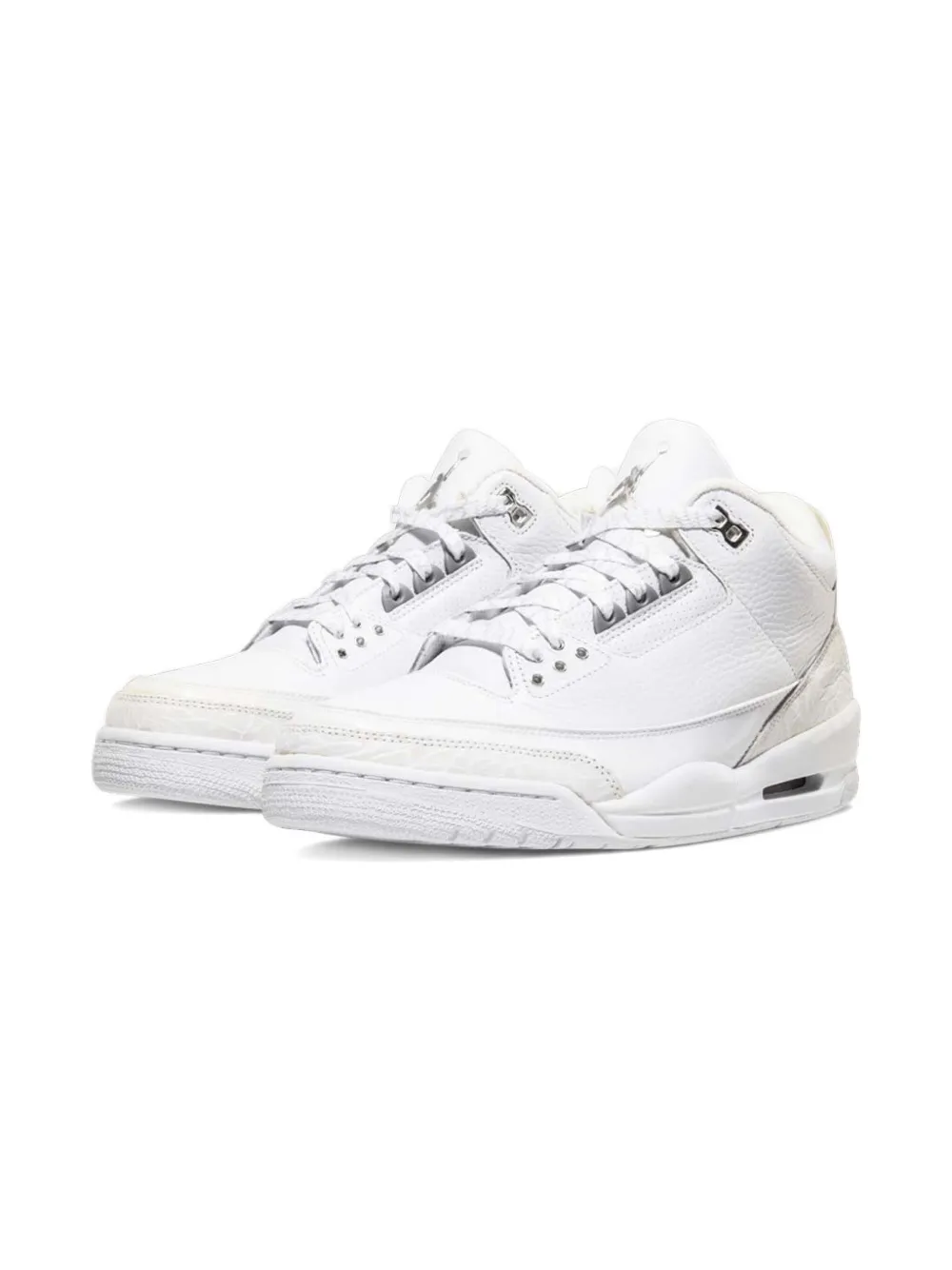 Кроссовки Air Jordan 3 Retro Pure Money (2025) Jordan Kids, белый — фото 2