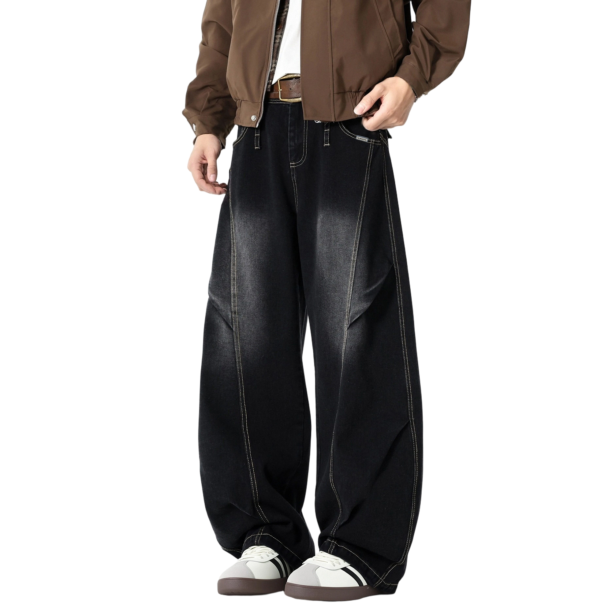 

Джинсы Unisex утепленные с флисовой подкладкой Scimitar HUANQIU, черный (regular edition) 380g heavyweight