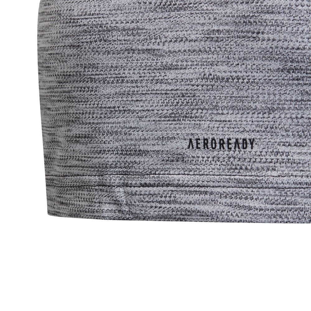 Футболка с коротким рукавом adidas Aeroready Grad, серый — фото 3