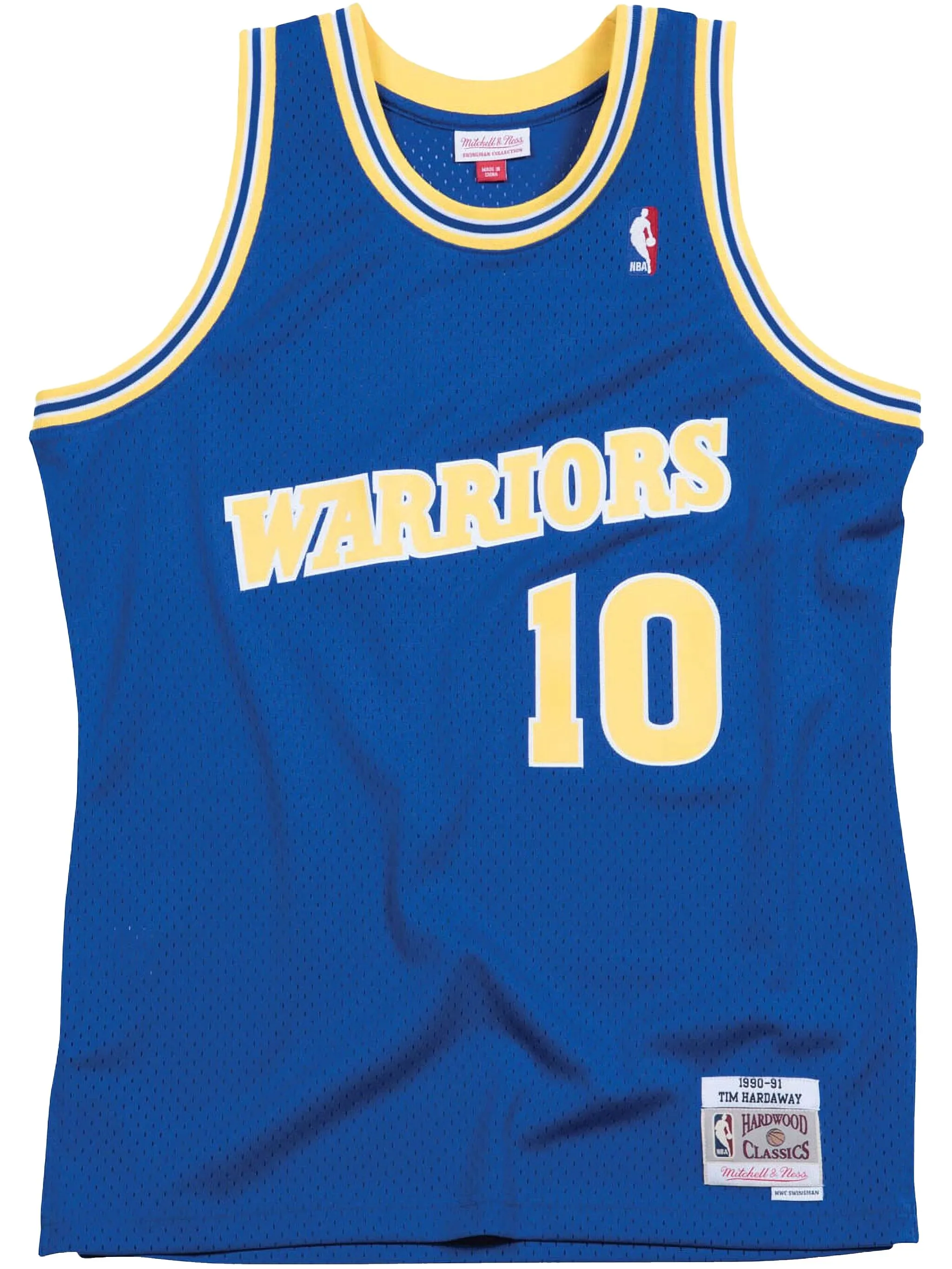 

Топ NBA Swingman Warriors 1990 Tim Hardaway Mitchell & Ness, синий