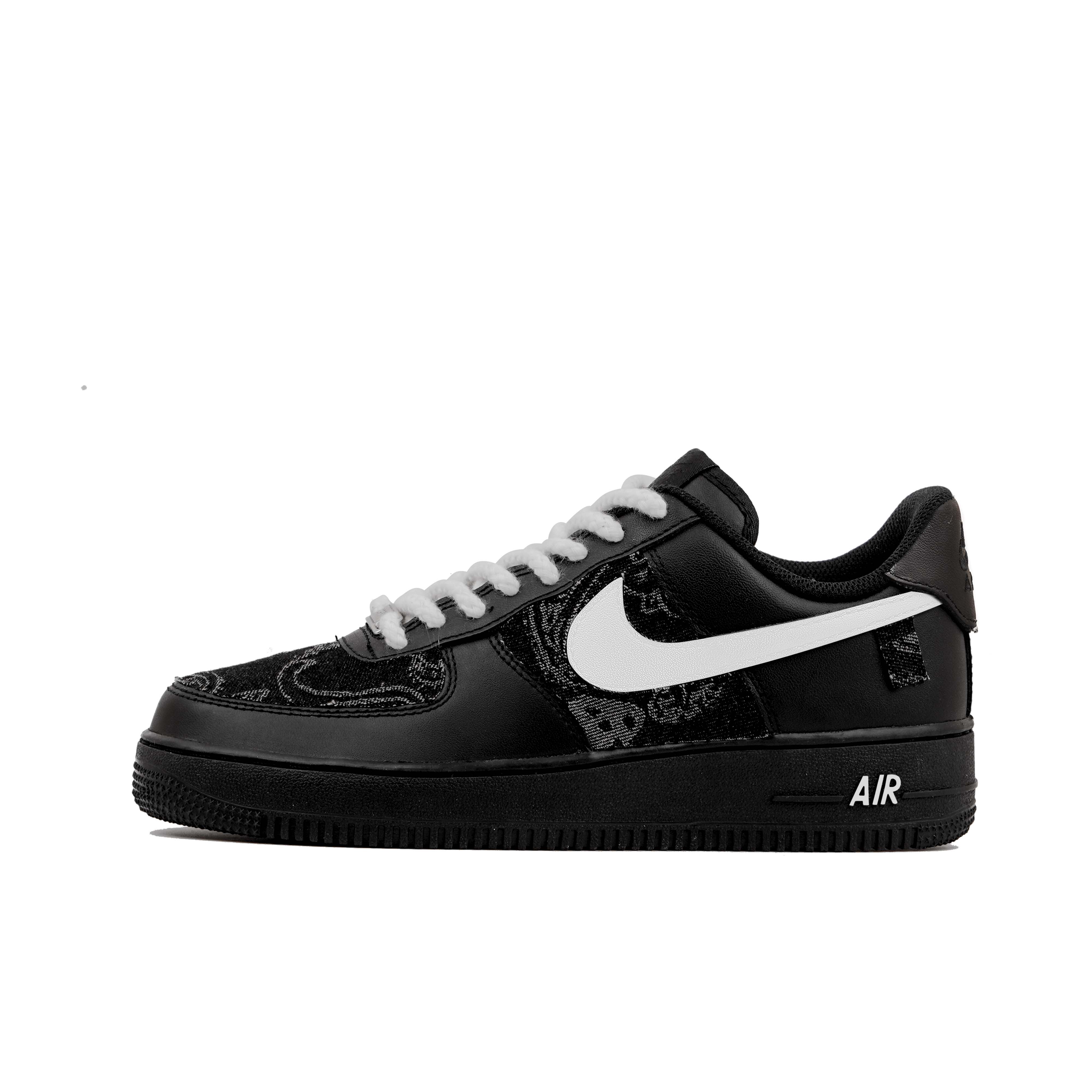 

Nike Кроссовки Air Force 1 Slip Low Top для скейтбординга, мужские, черные