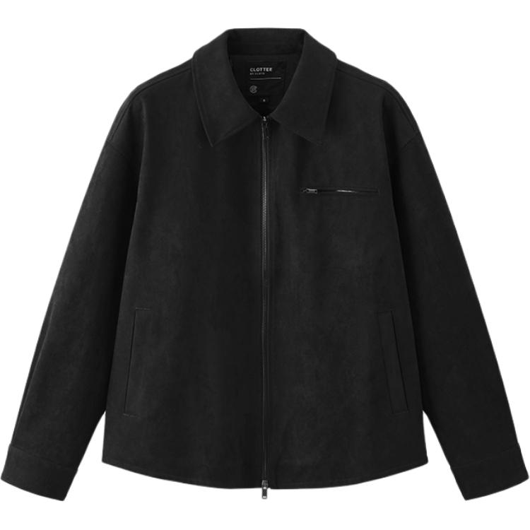 

Куртка унисекс с лацканами, средней толщины, другие Clot, черный