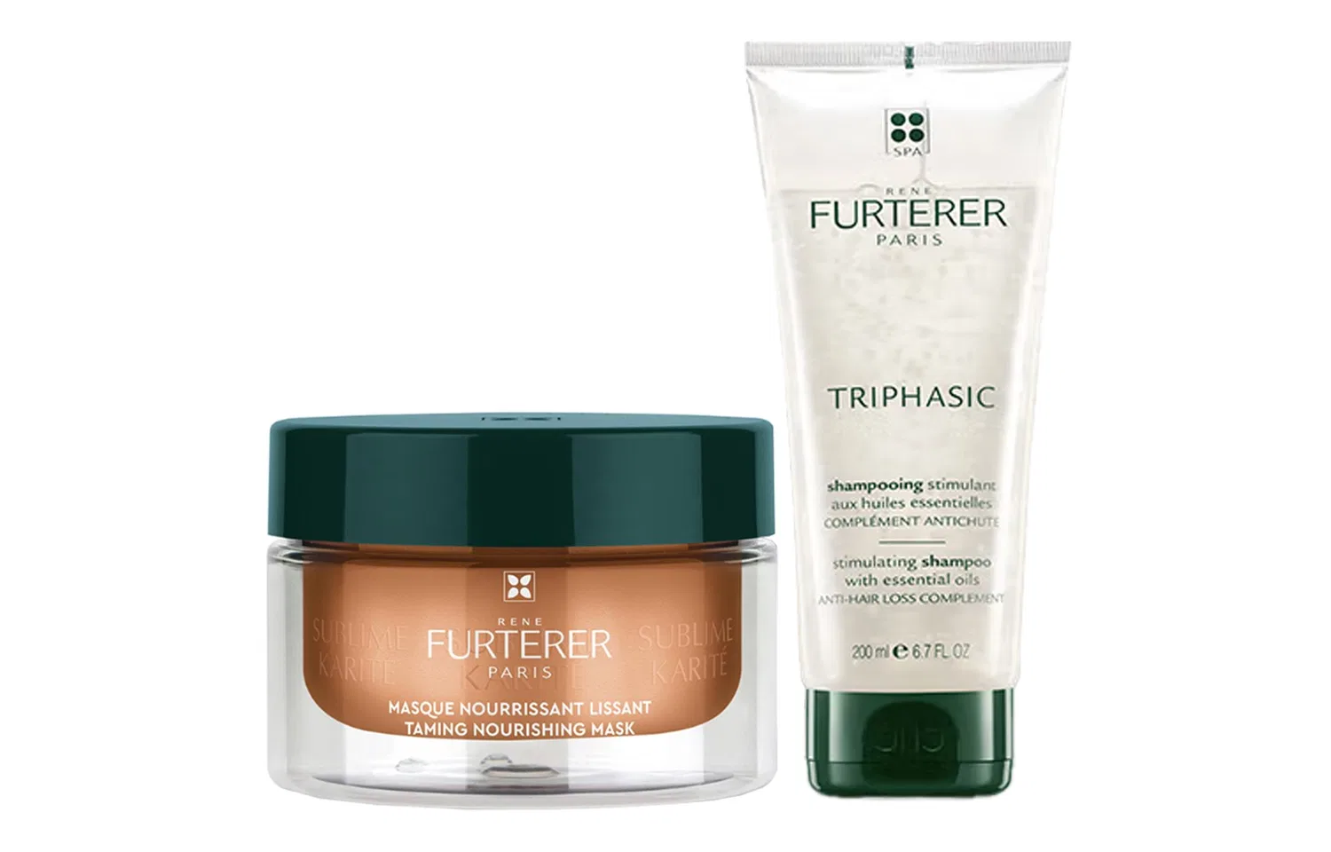 Набор шампуня и кондиционера FULVDEYA Spa Hair Mask 200 мл+200 мл Rene Furterer — фото 4