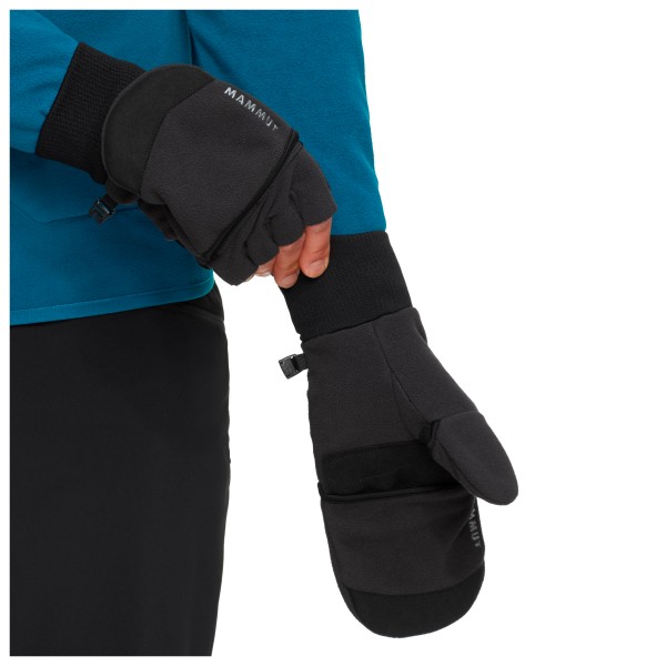 

Варежки-Трансформеры Shelter Softshell Mammut, черный