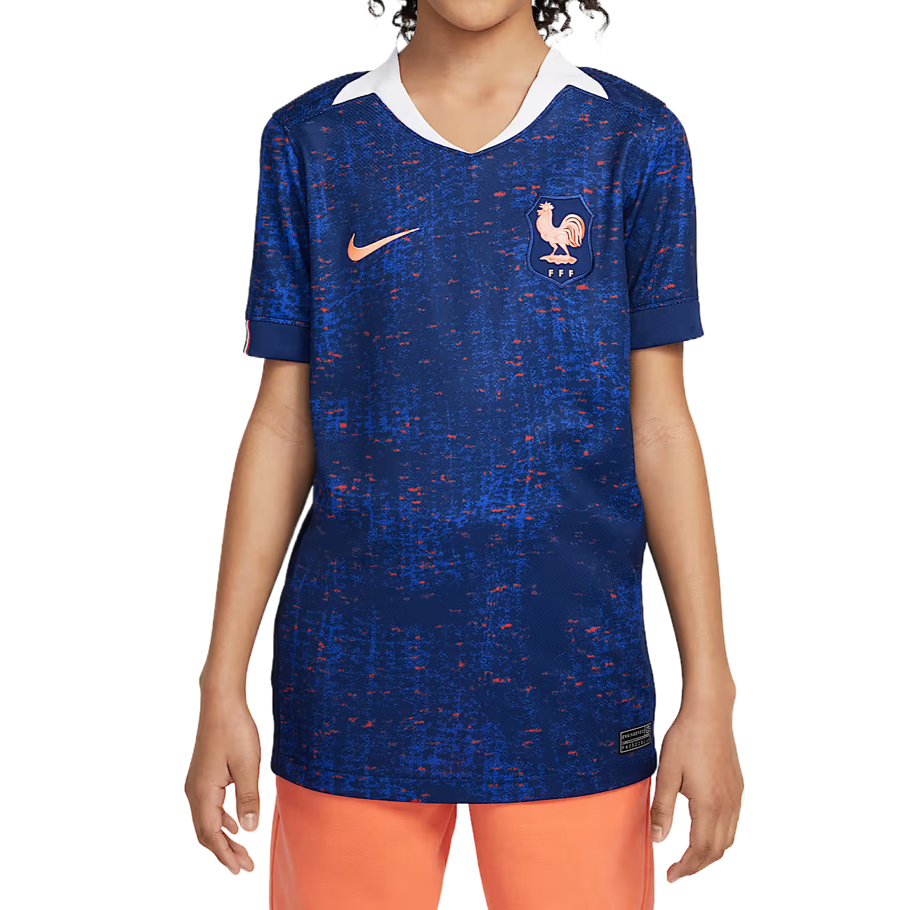 

Футболка для младших школьников Nike, сине-коричневый