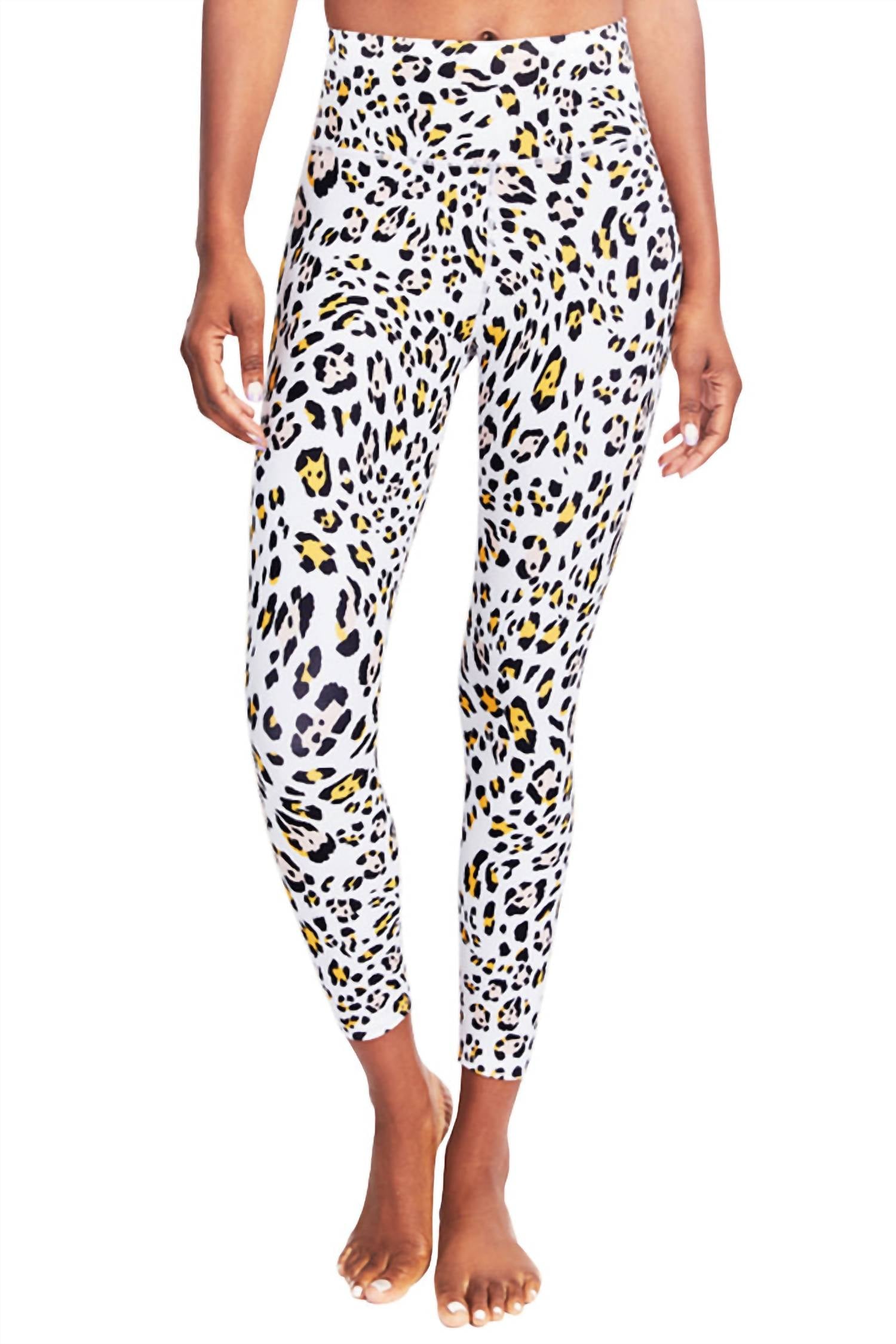 

Леггинсы с высокой посадкой и принтом в виде гепарда Kensie, цвет cheetah print